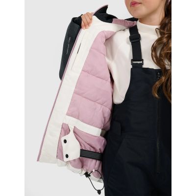 7. Snowboardjacke für Mädchen mit 10000er Membran, Größe 4F 4FJRAW25TTJAF1060-11S