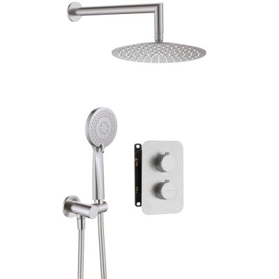 Unterputz-Duschset mit Thermostat-Box