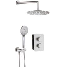 Unterputz-Duschset mit Thermostat-Box