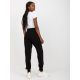 3. Schwarze Basic-Jogginghose mit Taschen (B-005.11X)