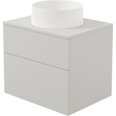 Waschtischunterschrank mit Granitwaschbecken – 360 mm