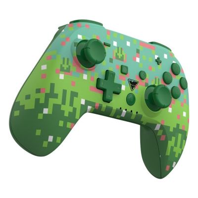 3. Dragonshock PopTop Bluetooth-Gamepad (Analog/Digital) in Grün, Dunkelgrün, Rosa und Weiß für Nintendo Switch und PC