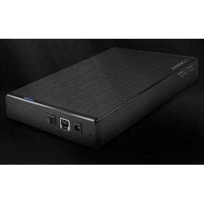 3. AXAGON EE35-XA3 Externes Gehäuse 3,5", USB 3.0, SATA II, Aluminium - Schwarz