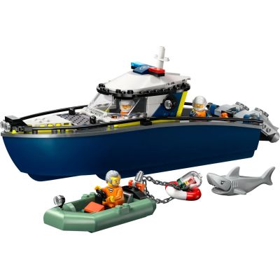 25. LEGO CITY 60456 Verfolgungsjagd mit Polizeiboot