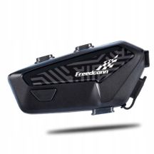 FreedConn F1 Plus V2 EU BT 5.4+EDR Motorrad-Intercom, Reichweite bis zu 500 m, spricht Polnisch