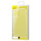 5. Baseus Frosted Glass Case Cover für iPhone 13 Pro Max Hardcover mit Gelrahmen Transparent (ARWS000802)