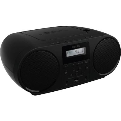 4. Philips TAZ5000/10 tragbarer CD-Player, Schwarz