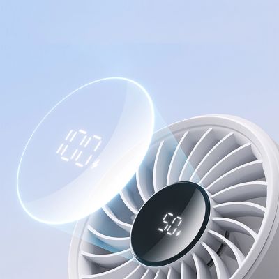 13. Jisulife Handventilator Life7 3600mAh Tragbarer USB-Ventilator - Grau