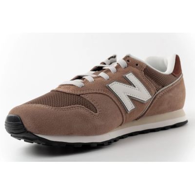 4. New Balance 373 Herren-Sneaker aus braunem Leder