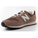4. New Balance 373 Herren-Sneaker aus braunem Leder