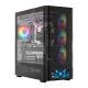 9. MODECOM VOLCANO AQ 500 ARGB MIDI SCHWARZES GEHÄUSE