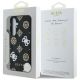 8. Guess 4G bedrucktes farbiges Pfingstrosenmuster MagSafe-Hülle für Samsung Galaxy S25 schwarz