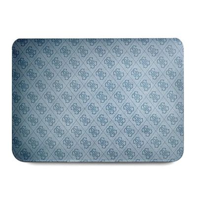 3. Guess 4G Uptown Triangle Logo-Hülle für einen 16-Zoll-Laptop – blau