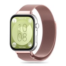 Tech-Protect MilaneseBand-Armband für Huawei Watch Fit 3 – Pink