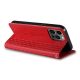 13. Magnet Strap Case für Samsung Galaxy S23+ Flip Wallet Mini Lanyard Stand rot