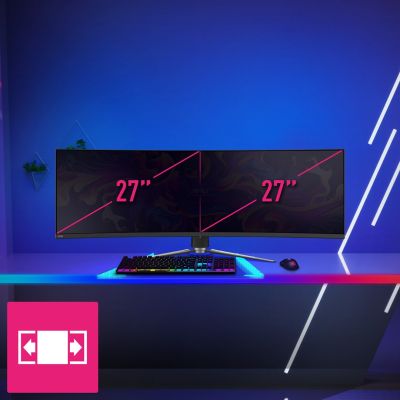 12. MSI MPG 491CQPDE QD-OLED-Computermonitor 124,5 cm (49 Zoll) 5120 x 1440 Pixel DQHD Schwarz