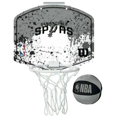 2. Wilson NBA Team San Antonio Spurs Mini-Basketball-Rückwand WTBA1302SAN