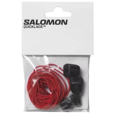 Salomon Quicklace Kit L47379500 Rot Einheitsgröße