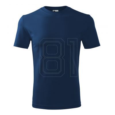 4. Malfini Classic New M T-Shirt MLI-13287 dunkelblau