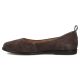 3. Damen-Ballerinas aus Wildleder, braun, DP7741