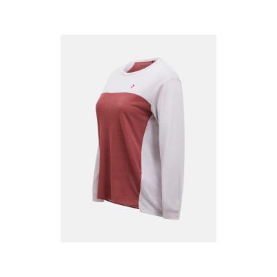 2. PEAK PERFORMANCE Damen-Langarmshirt aus Wollmischung, Grau
