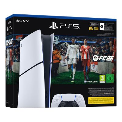 14. Sony PlayStation 5 Digital 825 GB + EA Sports FC26 Konsole