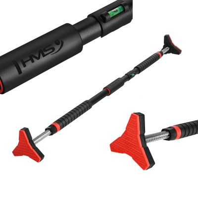 HMS DD401 Klimmzugstange mit Wasserwaage, Breite 98-133 cm