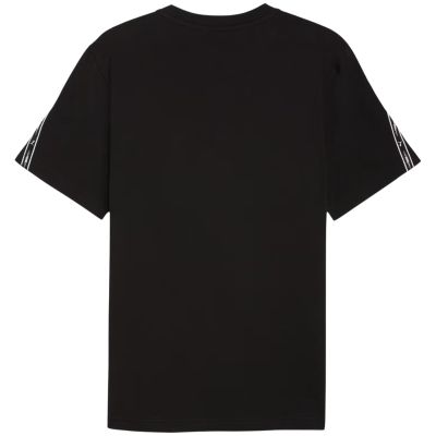 3. Puma Tape T-Shirt für Herren, schwarz, 691693 01