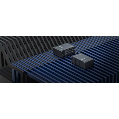 7. Teltonika NETWORKS TSW040 8-Port PoE+ Switch Unmanaged Fast Ethernet (10/100) PoE-Unterstützung Schwarz