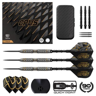 Harrows Opus 90% Stahlspitzen-Dartpfeile