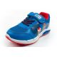 3. Leomil Kinder-Sportschuhe Super Mario Sneaker mit Klettverschluss und blauer LED-Beleuchtung