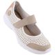 22. Bequeme Rieker W RKR575A Lochmusterschuhe, beige