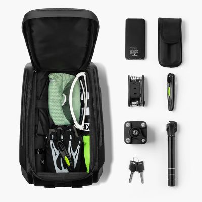 4. Wozinsky WSR-01B Fahrradtasche für Kofferraum 9l - Schwarz