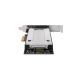 3. ICY Dock ToughArmor MB840M2P-B Speichercontroller – M.2 NVMe-Karte – PCIe 3.0 x4 – 1 Sender/Kanal – Silber