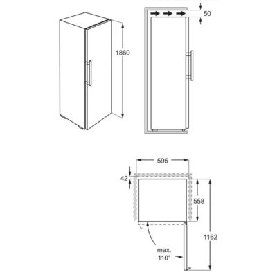 12. ELECTROLUX LNT7ME36G2 Kühl-/Gefrierkombination