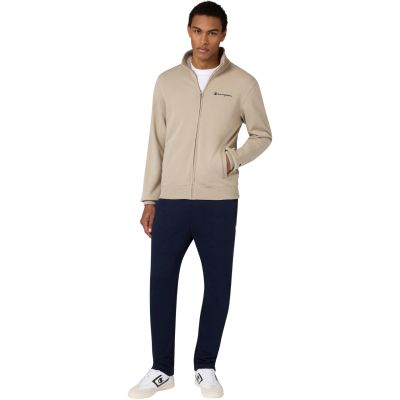 Champion Trainingsanzug mit durchgehendem Reißverschluss für Herren, Beige und Marineblau, 222248 MS041
