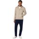Champion Trainingsanzug mit durchgehendem Reißverschluss für Herren, Beige und Marineblau, 222248 MS041