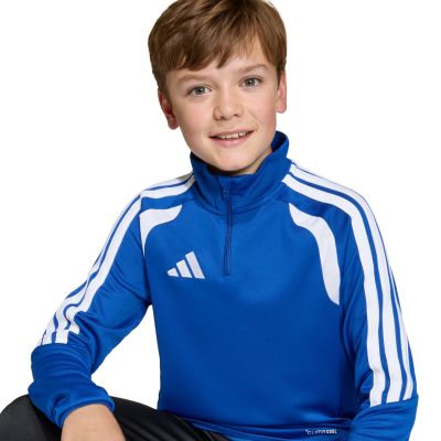10. adidas Tiro 26 League Trainingsshirt Blau-Weiß JY7162 Kinder-Sweatshirt