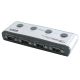 2. Lindy 42858 USB 1.1 RS-232 Serieller Konverter/Repeater/Isolator Schwarz, Silber