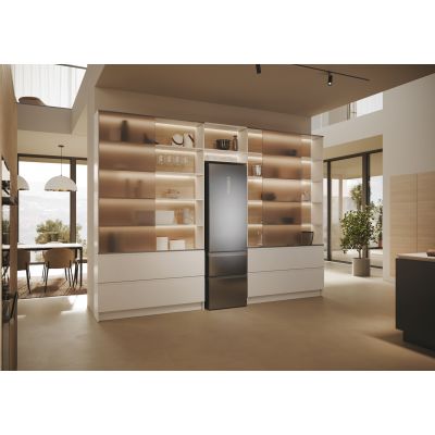 13. Haier HTW5620DNMG Mehrtüriger Kühlschrank (Edelstahl)
