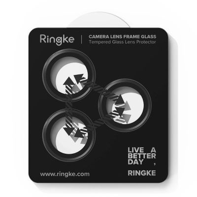 4. Ringke Kamerarahmenschutz 2er-Pack für iPhone 17 Pro / 17 Pro Max - Schwarz