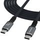 Wozinsky WPS-UY42S USB-C USB4-Kabel 40 Gbit/s 240 W 2 m 4K - Schwarz