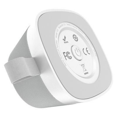 5. Dudao Y20 Kabelloser Lautsprecher mit Magnethalterung, Bluetooth 5.3 – Silber