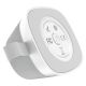 5. Dudao Y20 Kabelloser Lautsprecher mit Magnethalterung, Bluetooth 5.3 – Silber