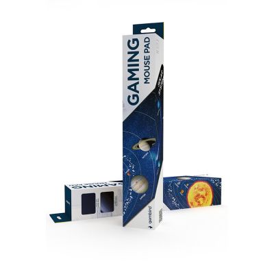 7. GEMBIRD MAUSPAD „SOLAR SYSTEM“ FÜR GAMER, GRÖSSE XL 350 x 900 mm