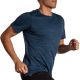 6. Luxe Kurzarm-Laufshirt für Herren, Schwarz