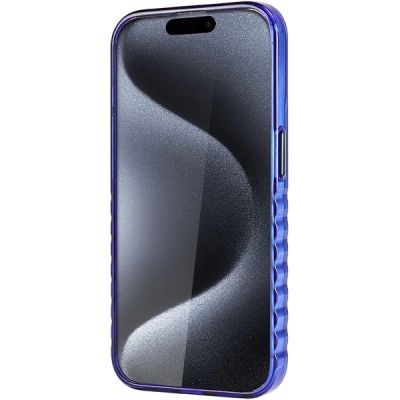 5. Audi IML MagSafe Hülle für iPhone 15 Pro Max - blau