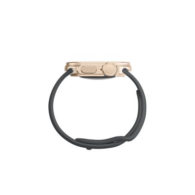 2. AmazingThing Titan Pro Metallgehäuse für Apple Watch 11 46 mm, Aluminium, Gold