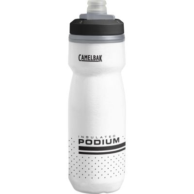 CamelBak Podium Chill Trinkflasche, Fahrrad, Sport, 620 ml, Polypropylen (PP), Schwarz/Weiß