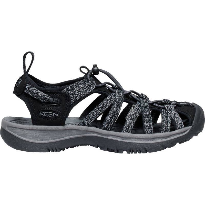 10. Keen Damen-Sandalen WHISPER 1028815 SCHWARZ/STAHLGRAU